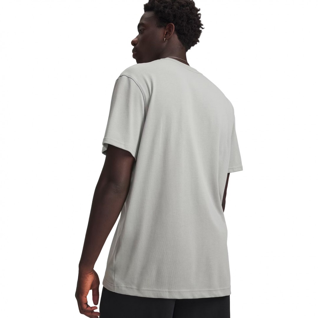UNDER ARMOUR M LOGO EMB HEAVYWEIGHT SS 1373997-069 Ανθρακί