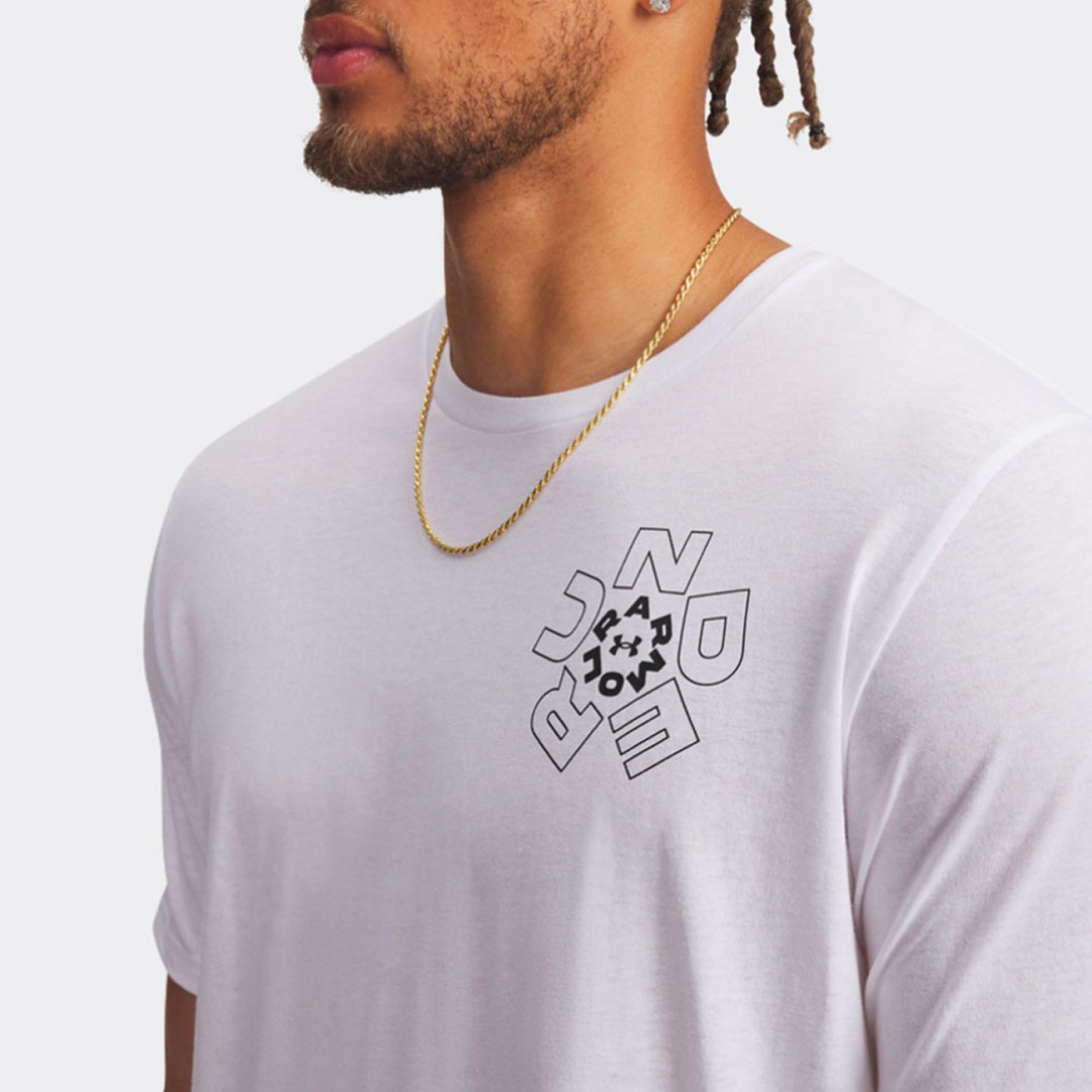 UNDER ARMOUR M RADIAL WM SS 6009264-100 Λευκό