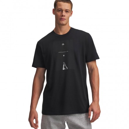 UNDER ARMOUR CURRY GREATEST SHOOTER TEE 6009781-001 Μαύρο