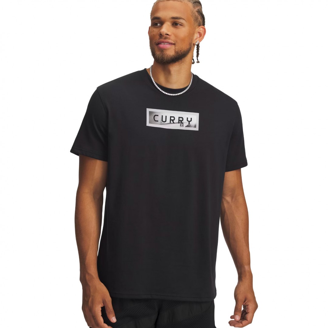 UNDER ARMOUR CURRY TREND TEE 1 6007303-001 Black