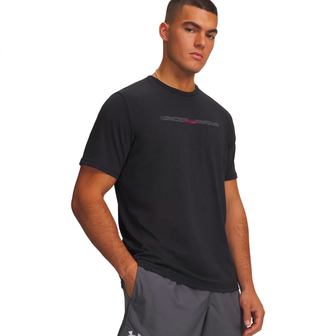 UNDER ARMOUR M BLUR WM SS 6009248-001 Black