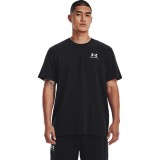 UNDER ARMOUR M LOGO EMB HEAVYWEIGHT SS 1373997-001 Μαύρο Εικόνα 
