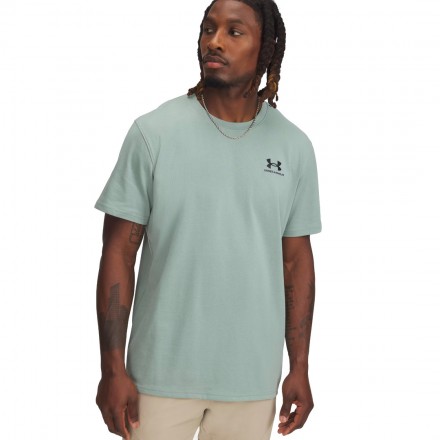 UNDER ARMOUR M LOGO EMB HEAVYWEIGHT SS 1373997-348 Χακί