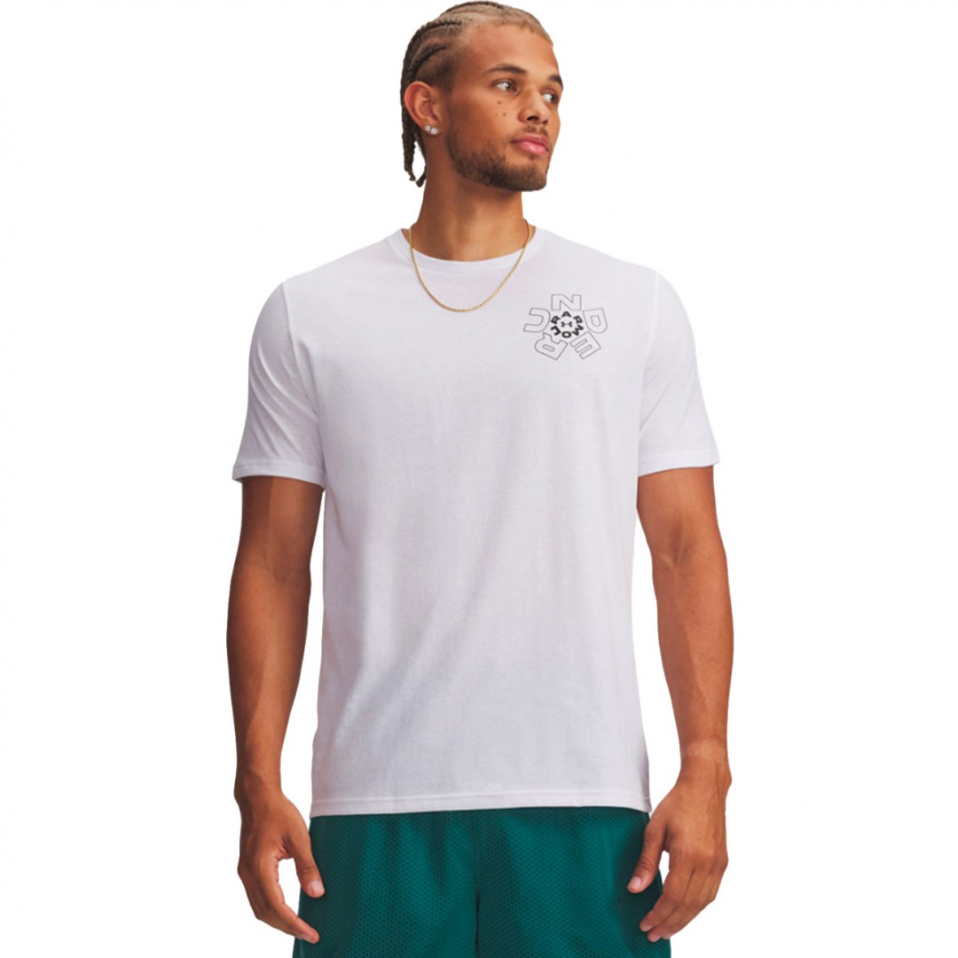 UNDER ARMOUR M RADIAL WM SS 6009264-100 Λευκό