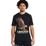 UNDER ARMOUR PJT RCK EAGLE GRAPHIC SS 1383224-001 Μαύρο Εικόνα 