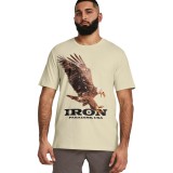 UNDER ARMOUR PJT RCK EAGLE GRAPHIC SS 1383224-273 Ecru Image 