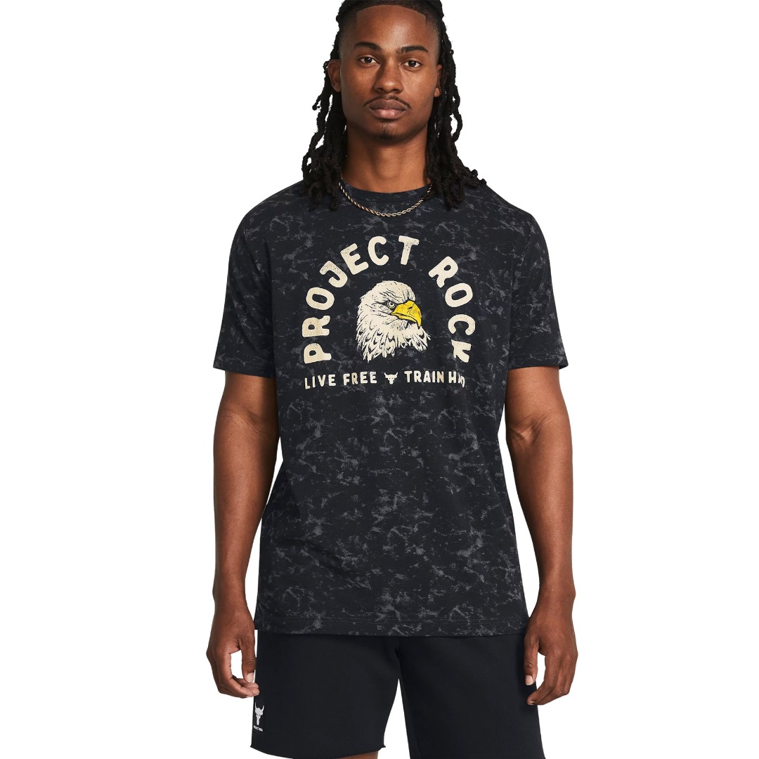 UNDER ARMOUR PJT RCK FREE GRAPHIC 1383220-001 Black