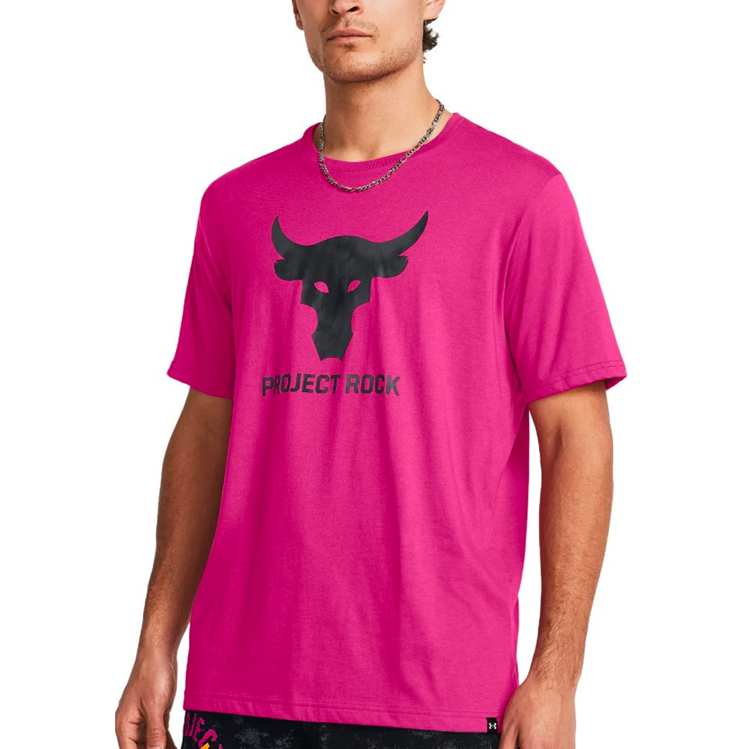 UNDER ARMOUR PJT RCK PAYOFF GRAPHC SS 1383191-686 Φούξια