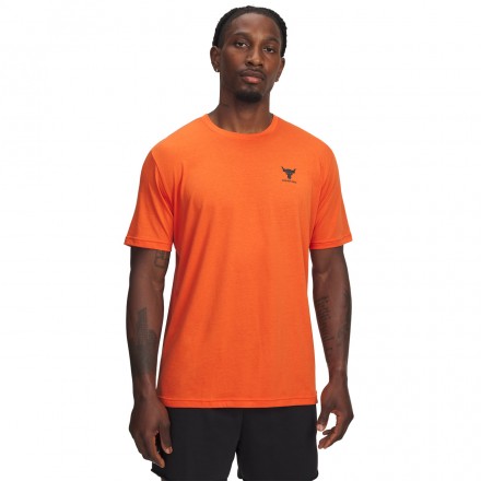 UNDER ARMOUR PJT RCK SIMPLE BRANDED SS 1387797-844 Πορτοκαλί