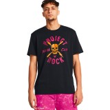 UNDER ARMOUR PJT RCK TC GRPHC HWT SS 1383296-001 Black Image 