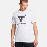 UNDER ARMOUR PROJECT ROCK PAYOFF GRAPHC SS 1383191-100 White Image 