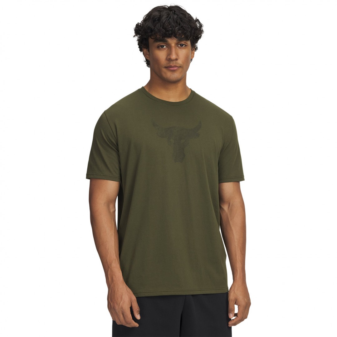 UNDER ARMOUR PROJECT ROCK PAYOFF GRAPHC SS 1383191-308 Green