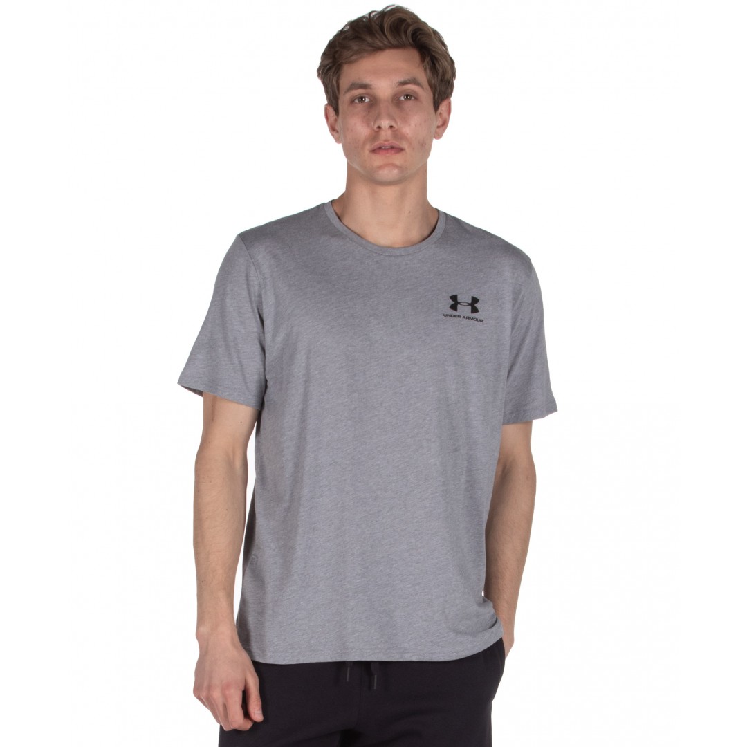 UNDER ARMOUR SPORTSTYLE LEFT CHEST SS 1326799-036 Γκρί