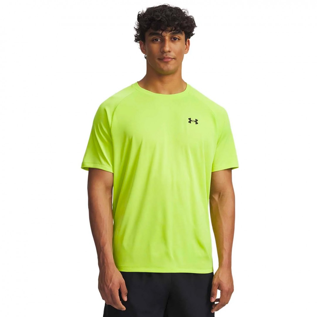 UNDER ARMOUR TECH TEXTURED SS 1382796-389 Lime