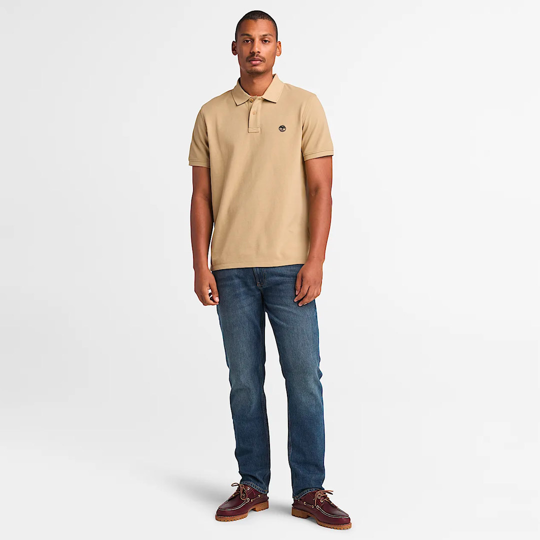 TIMBERLAND MILLERS RIVER PIQUE POLO TB0A6VDPDH4-DH4 Κίτρινο