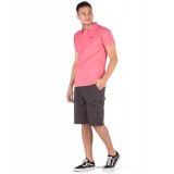EMERSON GARMENT DYED POLO PIQUE SHIRT 201.EM35.71GD-GD CORAL PINK Κοραλί Εικόνα 2
