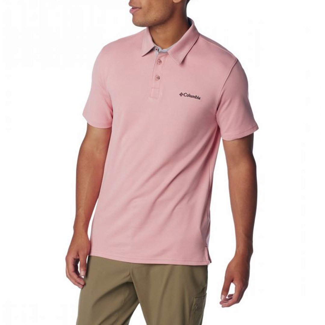 COLUMBIA NELSON POINT POLO EO0035-629 Pink
