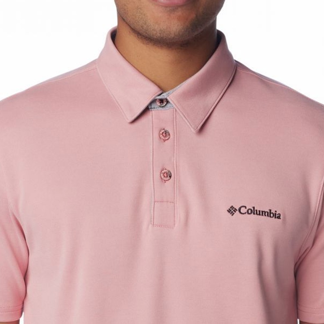 COLUMBIA NELSON POINT POLO EO0035-629 Pink