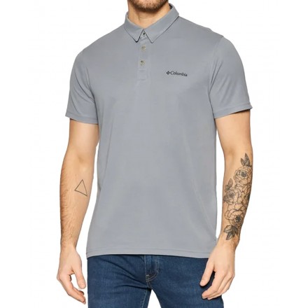 COLUMBIA NELSON POINT POLO EO0035-039 Grey