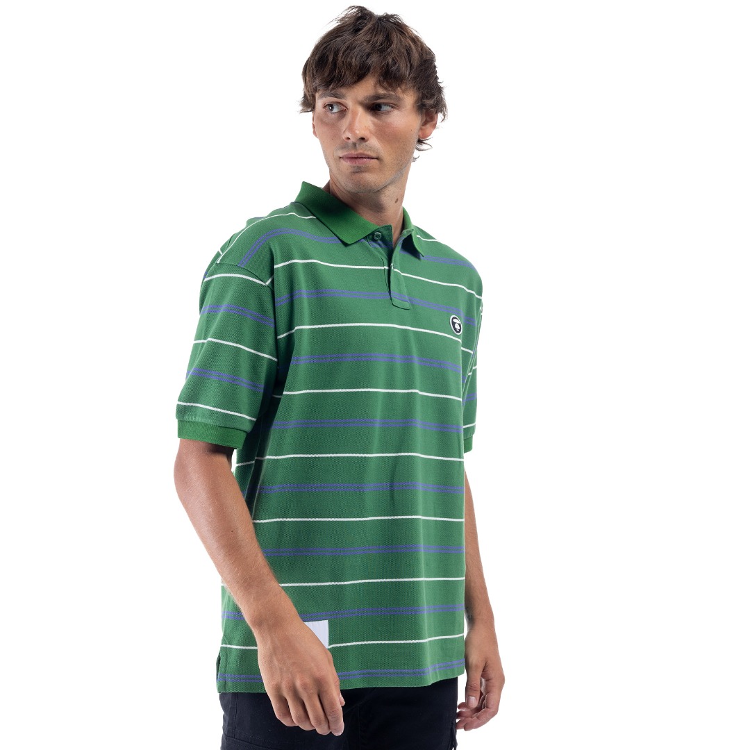 AAPE BY *A BATHING APE® BOXY FIT AAPPOM1254-GRS Πράσινο