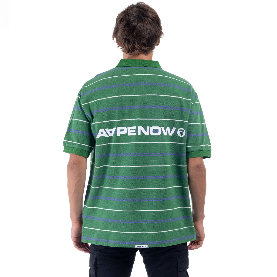 AAPE BY *A BATHING APE® BOXY FIT AAPPOM1254-GRS Πράσινο