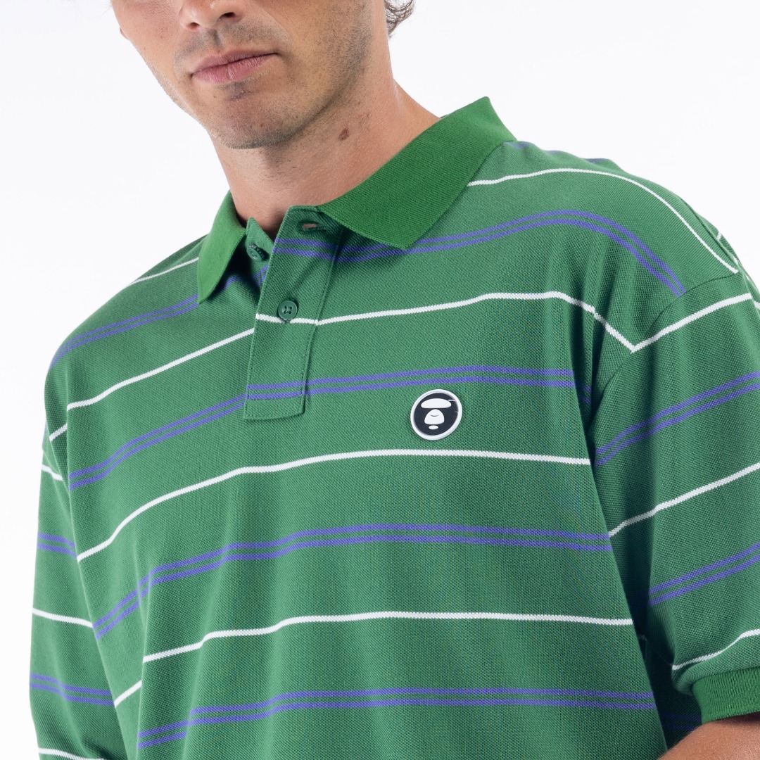 AAPE BY *A BATHING APE® BOXY FIT AAPPOM1254-GRS Πράσινο