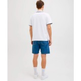 JJ REBEL JREBZELL POLO SS SN 12271166-WHITE Λευκό Εικόνα 4