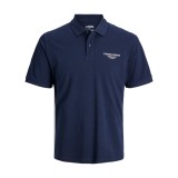 JJ REBEL PRINT POLO SS 12274160-4713024 Μπλε Εικόνα 