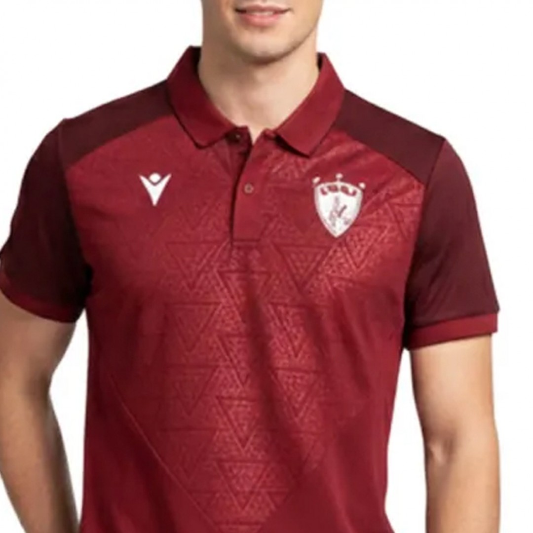 MACRON AEL FC BALDWIN POLO 80000282-1400 Βordeaux