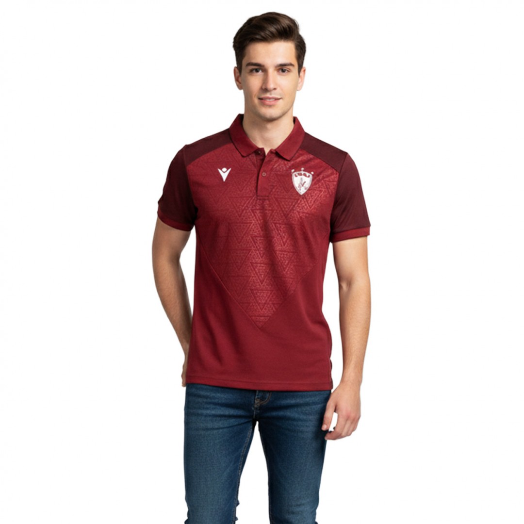 MACRON AEL FC BALDWIN POLO 80000282-1400 Βordeaux