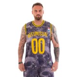 BEE UNUSUAL "WHAT YOU ARE.." JERSEY BASKETBALL TOP AT-232401-BLACK Μαύρο Εικόνα 