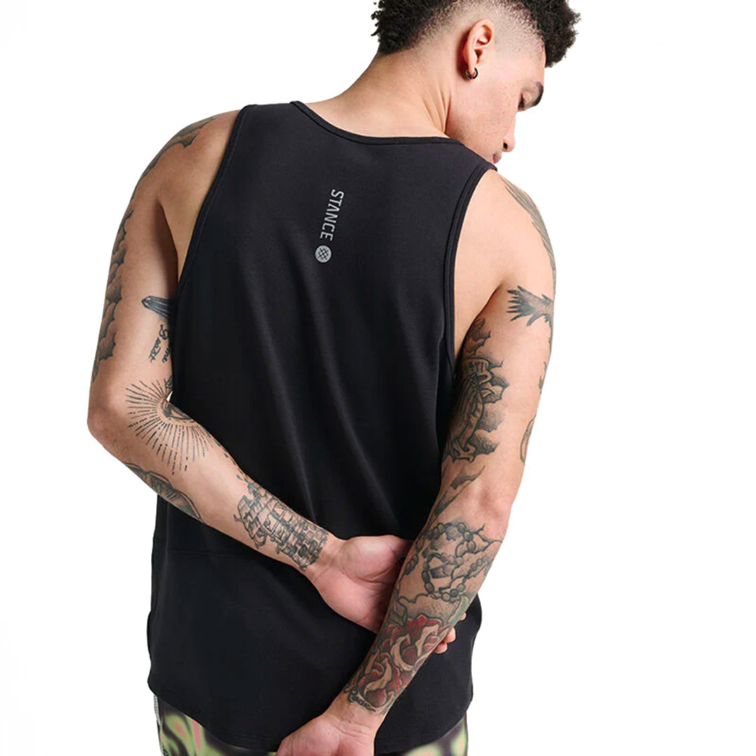 STANCE FRAGMENT MENS PERF TNK MAPPA23FTK-BLK Μαύρο