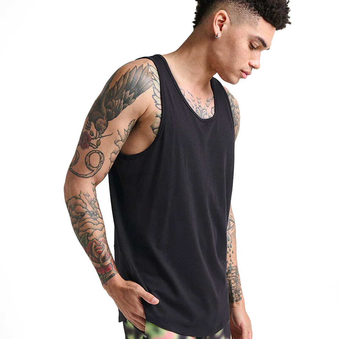 STANCE FRAGMENT MENS PERF TNK MAPPA23FTK-BLK Μαύρο