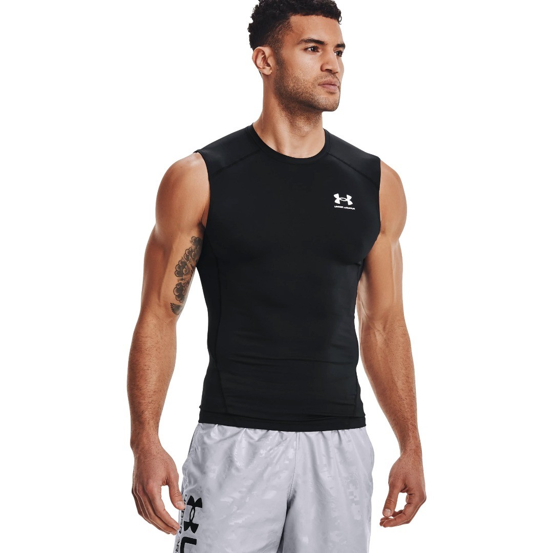 UNDER ARMOUR HG ARMOUR COMP SL 1361522-001 Μαύρο