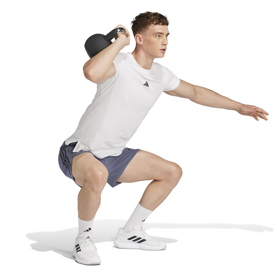 adidas Performance POWER 3S SHORT JE8236 Ανθρακί