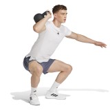 adidas Performance POWER 3S SHORT JE8236 Ανθρακί Εικόνα 3