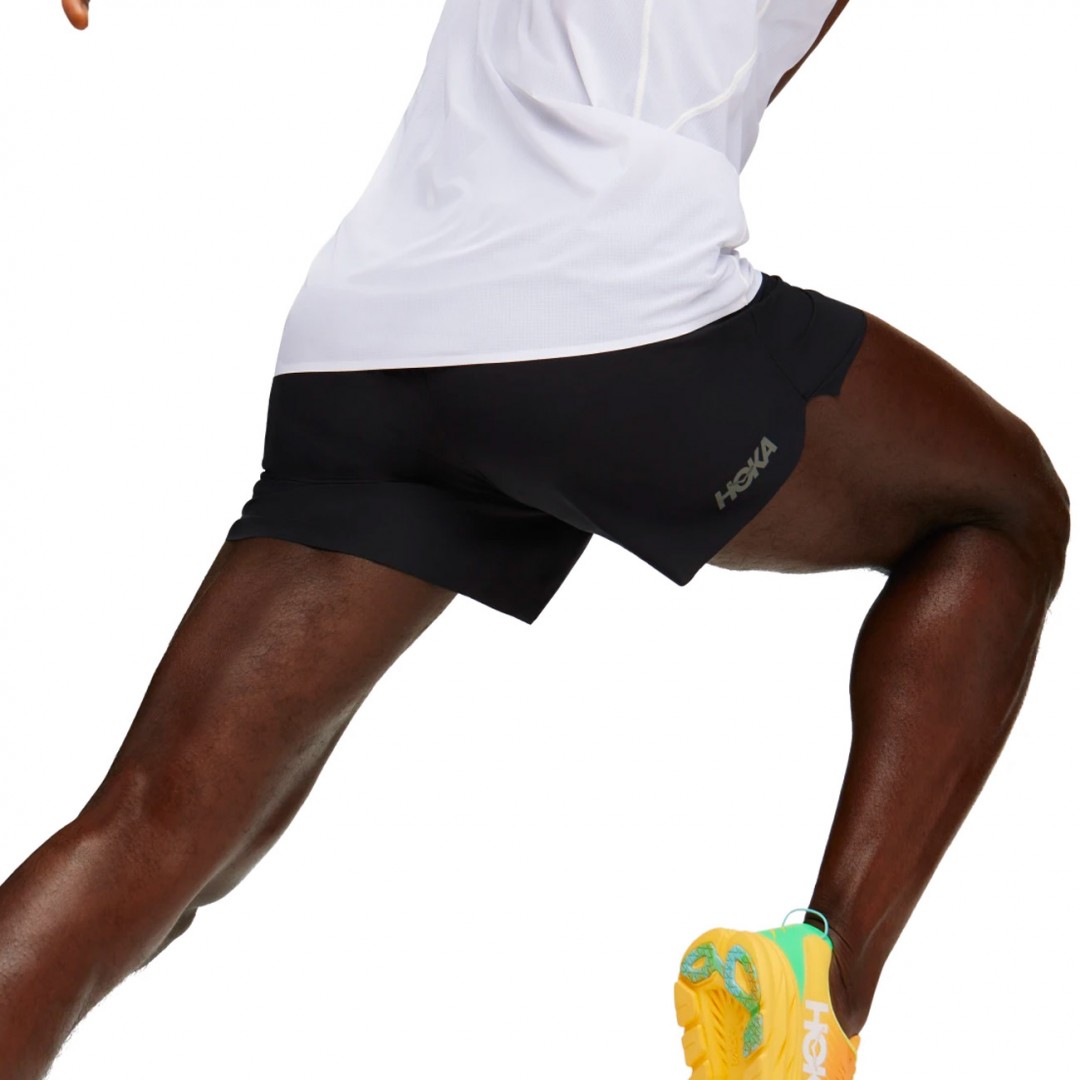 HOKA ONE ONE GLIDE 5 SHORT 1151077-BLK Black