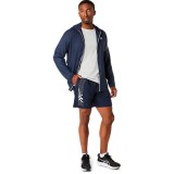 ASICS  ICON 7IN SHORT 2011D455-401 Μπλε Εικόνα 3