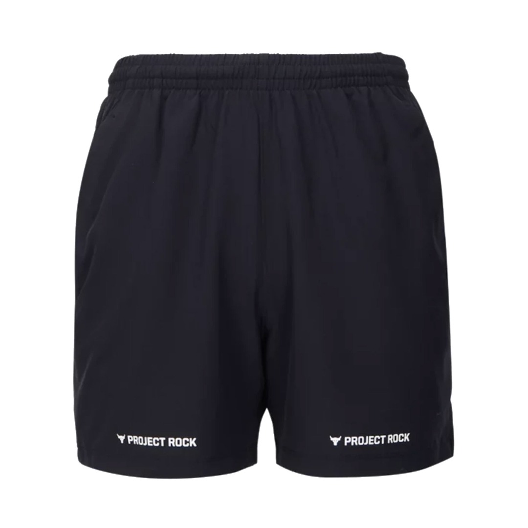 UNDER ARMOUR PJT ROCK ULTIMATE 5 TRAINING SHORT 1384217-001 Black