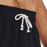 UNDER ARMOUR RIVAL TERRY 6IN SHORT 1382427-001 Black Image 1