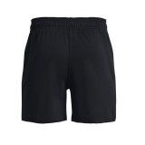 UNDER ARMOUR RIVAL TERRY 6IN SHORT 1382427-001 Black Image 3