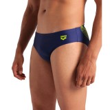 ARENA MEN'S WAKE SWIM BRIEFS 008068-703 Blue Image 2