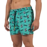 BEE UNUSUAL Γ*ΜΗΘΗΚΑΝ ΤΑ ΠΑΝΤΑ SWIM SHORTS SURF SPRAY BS-263200-SURF GREEN Veraman Image 1