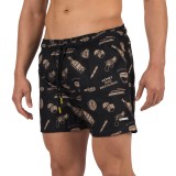 BEE UNUSUAL BAD DECISIONS SWIM SHORTS BS-263203-BLACK Black Image 1