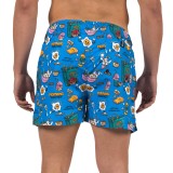 BEE UNUSUAL BREAKFAST CLUB SWIM SHORTS SUPER SONIC BLUE BS-263204-SONIC BLUE Μπλε Εικόνα 0