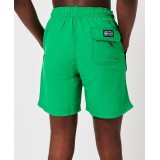 SUPERDRY OVIN VINTAGE VARSITY SWIMSHORT M3010188A-A6I Green Image 0