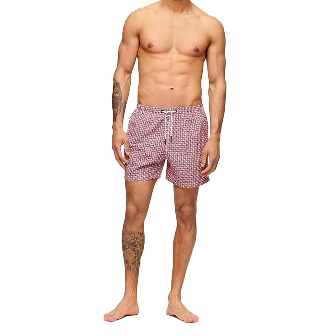 SUPERDRY D3 STUD PRINTED 15" SWIM SHORT M3010231A-2CK Πολύχρωμο