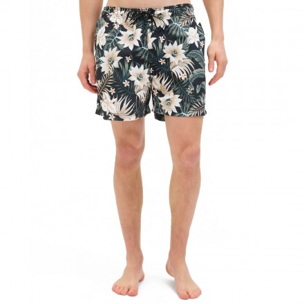 JJ REBEL SWIM SHORT PRINT 12270764-BLACK Μαύρο