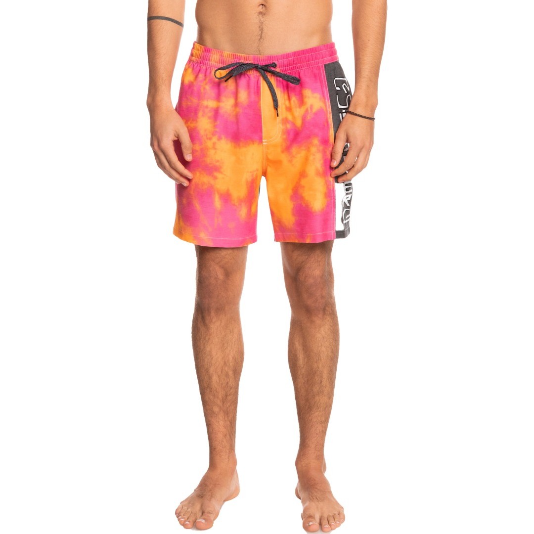 QUIKSILVER ACID WASH VOLLEY 17NB EQYJV03877-MJY6 Pink