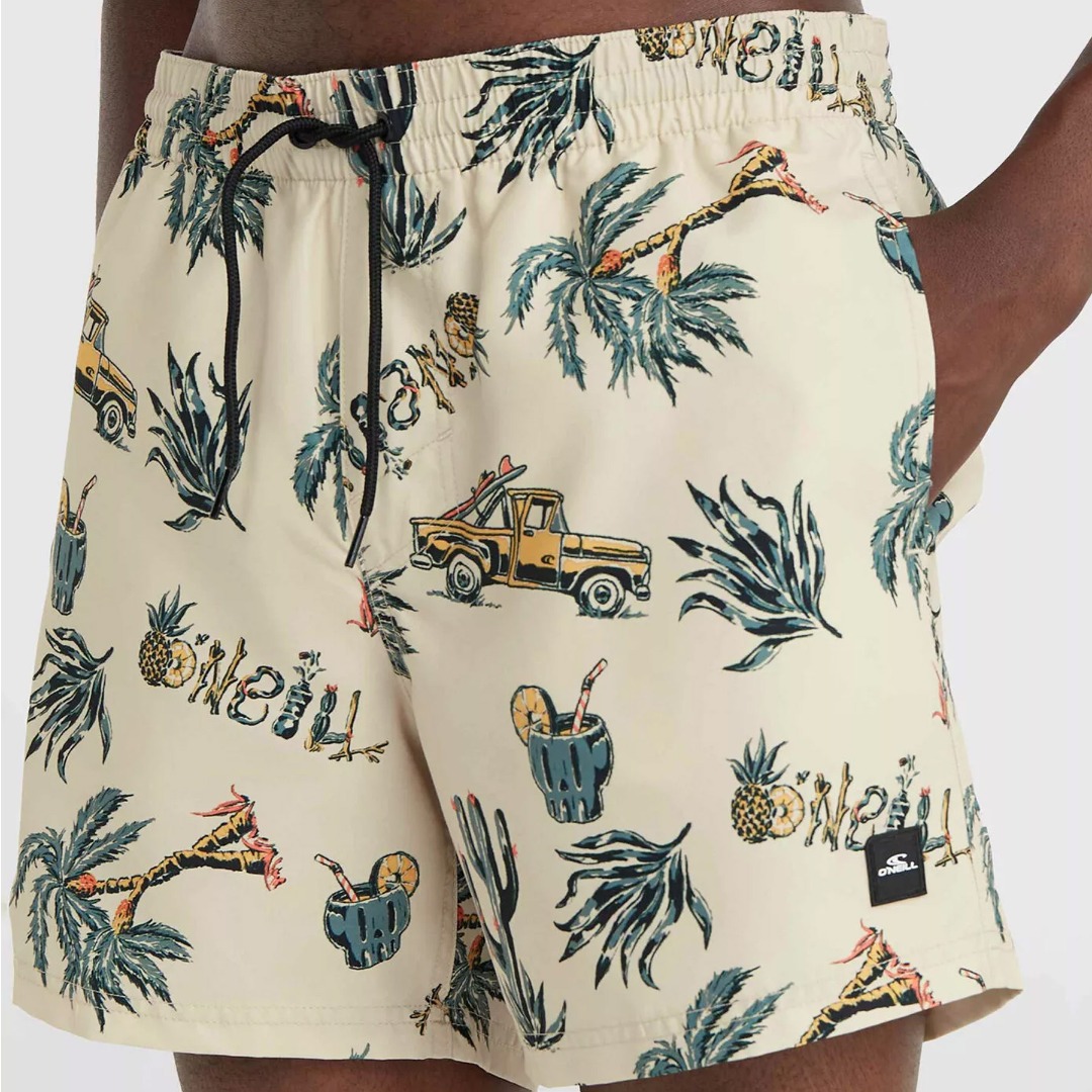 O'NEILL MIX & MATCH CALI PRINT 15 SWIM SHORTS 2800131-37530 Colorful